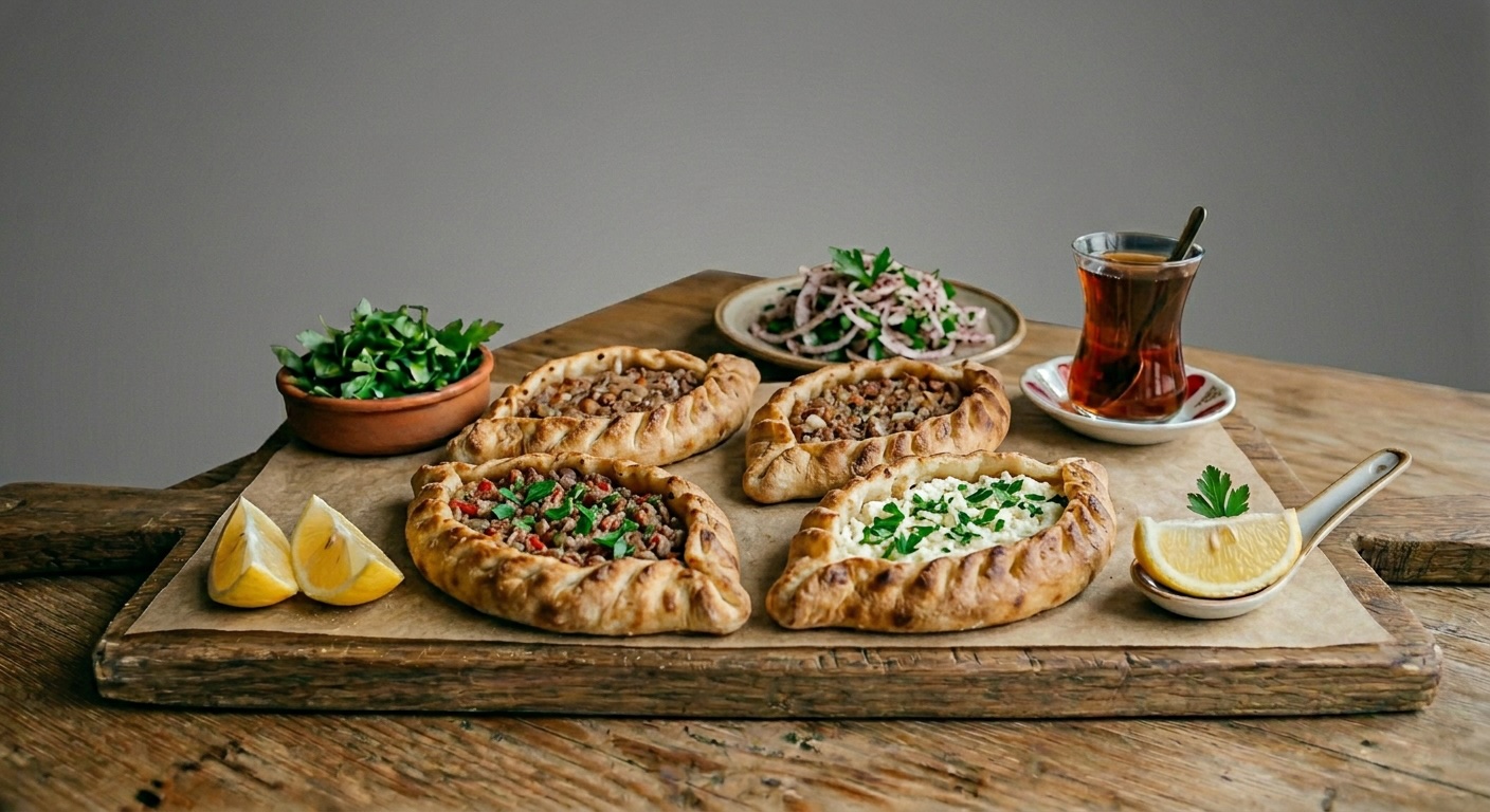 Small D-shaped soft kır pide